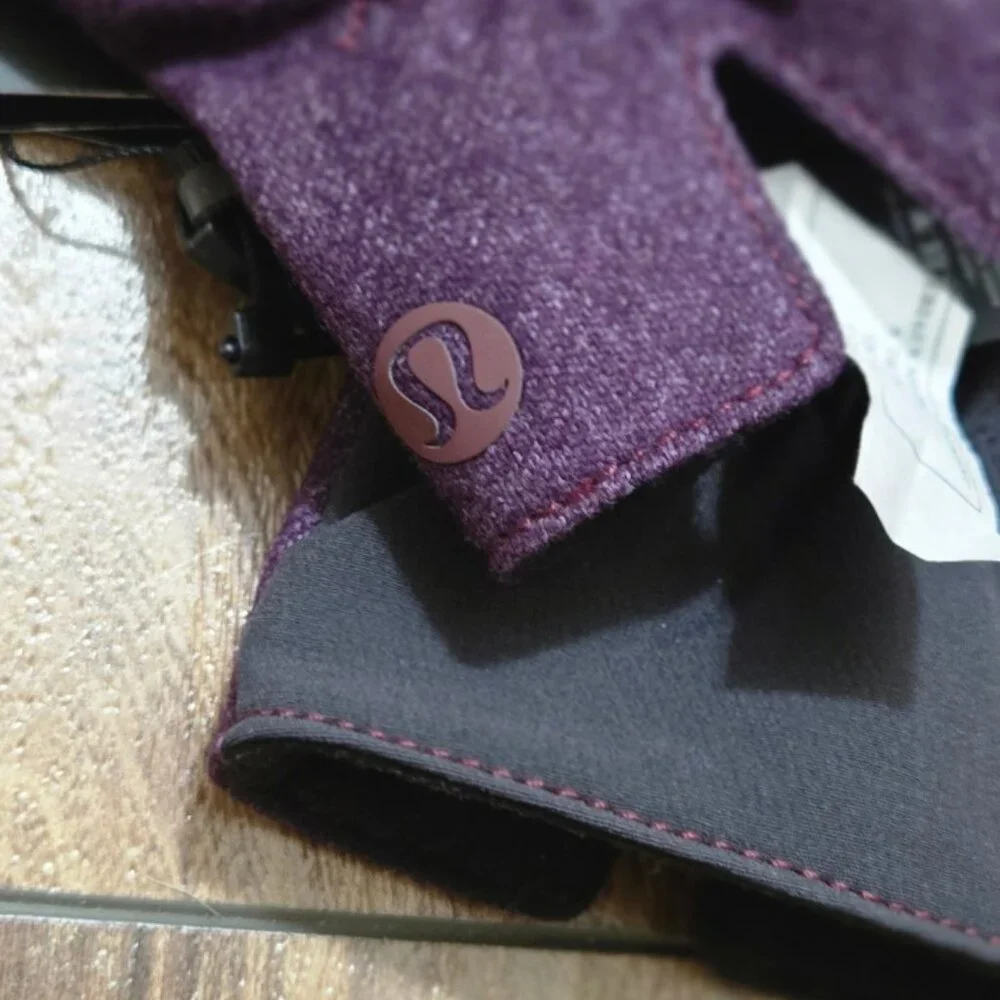 LululemonNWT‎ City Keeper Gloves Purple Primaloft Women's Size L XL NEW